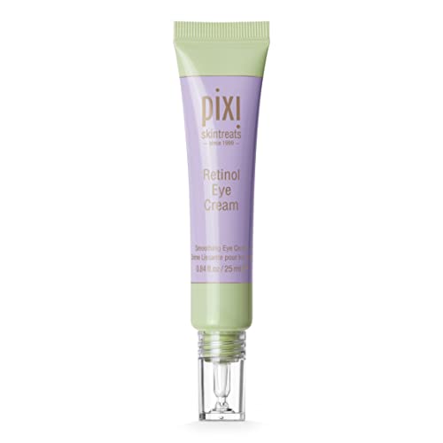 Pixi Retinol Eye Cream with Peptides & Caffeine - Nourishing Anti-Aging Eye Treatment, 0.84 fl oz