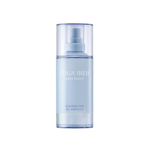 Calming SOS AC Ampoule - Korean Face Serum for Acne-Prone & Sensitive Skin - Soothing Facial Ampoule with Botanical Complex - Lightweight & Non-Sticky Redness Relief, 1.69 fl. oz.