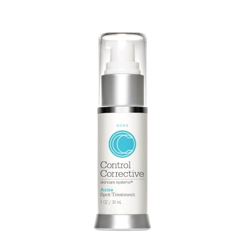CONTROL CORRECTIVE Acne Spot Treatment Gel ? 2% Salicylic Acid Formula for Breakouts & Blemishes ? With Witch Hazel, Aloe & Panthenol ? 1 oz Clear Skin Serum