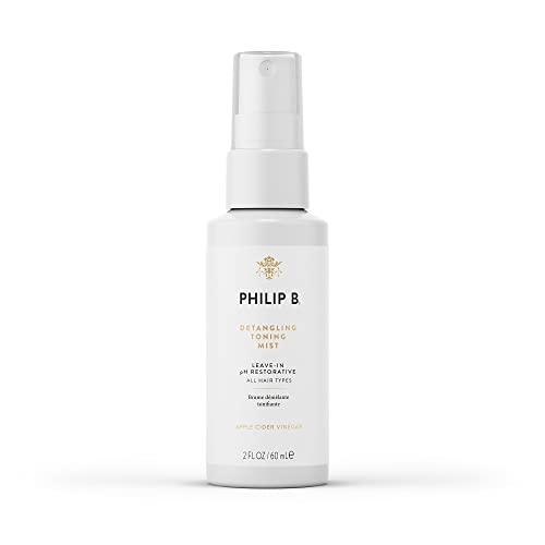 PHILIP B Detangling Toning Mist 2 fl oz - Nourishing Hair Spray, Includes 1 Pack