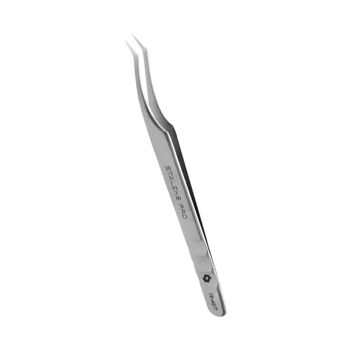 STALEKS PRO Eyelashe Tweezer (TE-417)