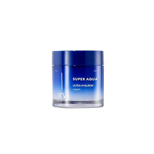 MISSHA Super Aqua Ultra Hyaluron Cream 70ml Hydrating Skin Moisturizer for Dry & Sensitive Skin