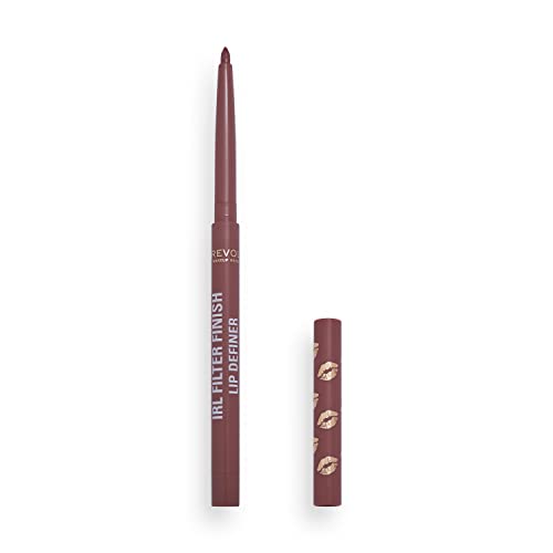 Revolution Beauty London, IRL Filter Finish Lip Liner Definer Waterproof Long Lasting Set with Matching Lipsticks or Lip Gloss