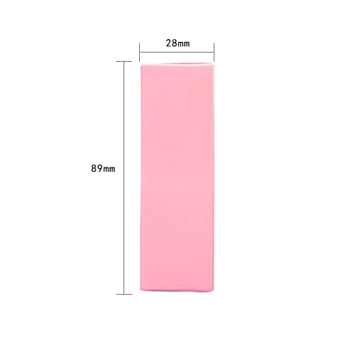 COSIDEA 50 PCS Empty Pink Lip Gloss Boxes W28 xW28 xH89mm / W1.02xW1.02xH3.5 inch, Cosmetic Perfume/Mascara Box Packaging for Small Business Wholesale, small Kraft Paper Box Luxury Holder Wrapping