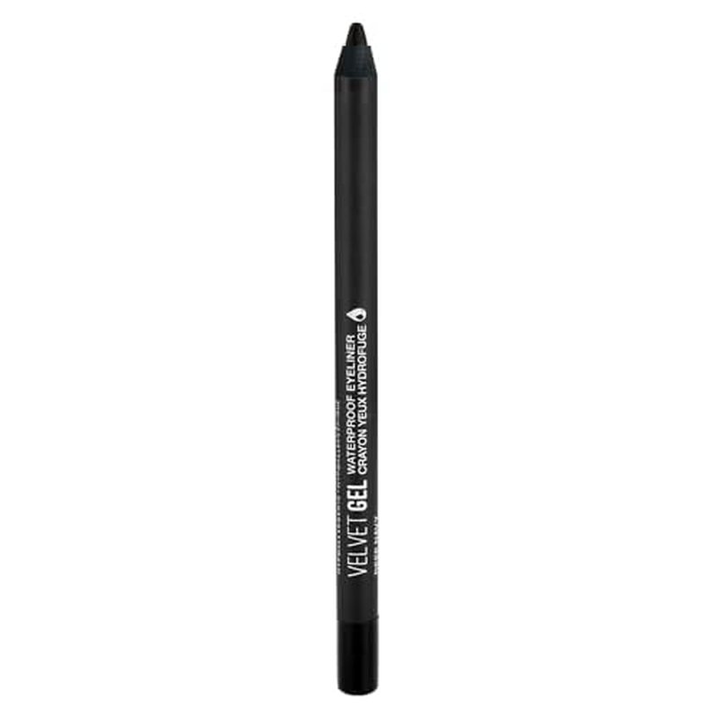 Marcelle Velvet Gel Waterproof Eyeliner, Jet Black, Gel-Based Eye Pencil, Long-Lasting, Smudge-Proof, Fragrance-Free, Hypoallergenic, Cruelty-Free, 0.04 Oz.