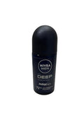 Men's Deodorant Roll-On 48H Protection - Pack of 6, 50ml