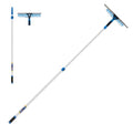 Professional 14-Inch Window Squeegee & Scrubber with 8’ Telescopic Pole