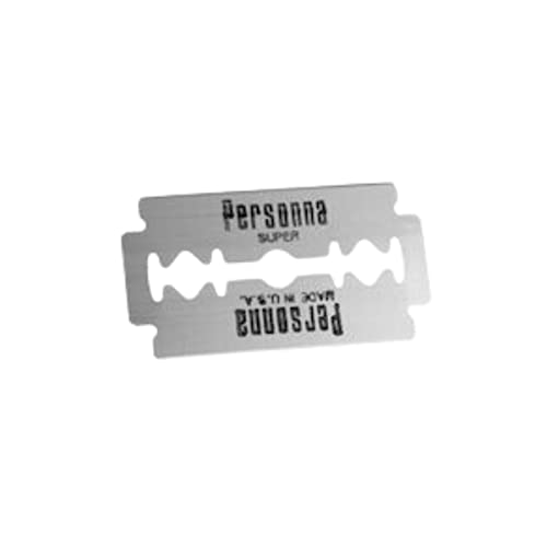 Double Edge Safety Razor Blades 100-Pack for Professional & Personal Grooming
