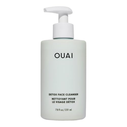 OUAI Detox Facial Cleanser with Glycolic Acid - 7.8 Fl Oz - Deep Cleansing & Hydrating Skin Care