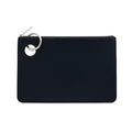 Oventure Large Silicone Pouch ? Black, Waterproof Zipper Bag & Holiday Gift for Women, Makeup & Travel