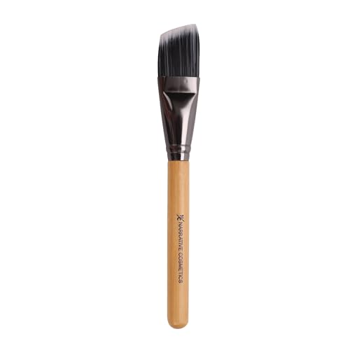 Narrative Cosmetics SFX Texture Makeup Brush with Synthetic Bristles & Natural Bamboo Handles