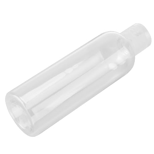 MOUYAT 50 Pack 4oz Clear Plastic Travel Bottles with Flip Cap, Refillable 120ml Containers for Toiletries & Lotion