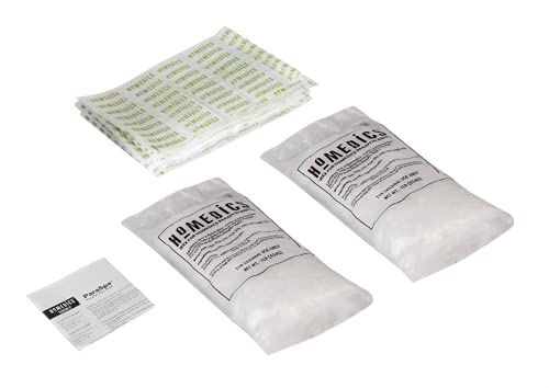 Homedics Paraffin Wax Refill for ParaSpa, 2 lb Pack of 2 - Unscented, Dyes-Free
