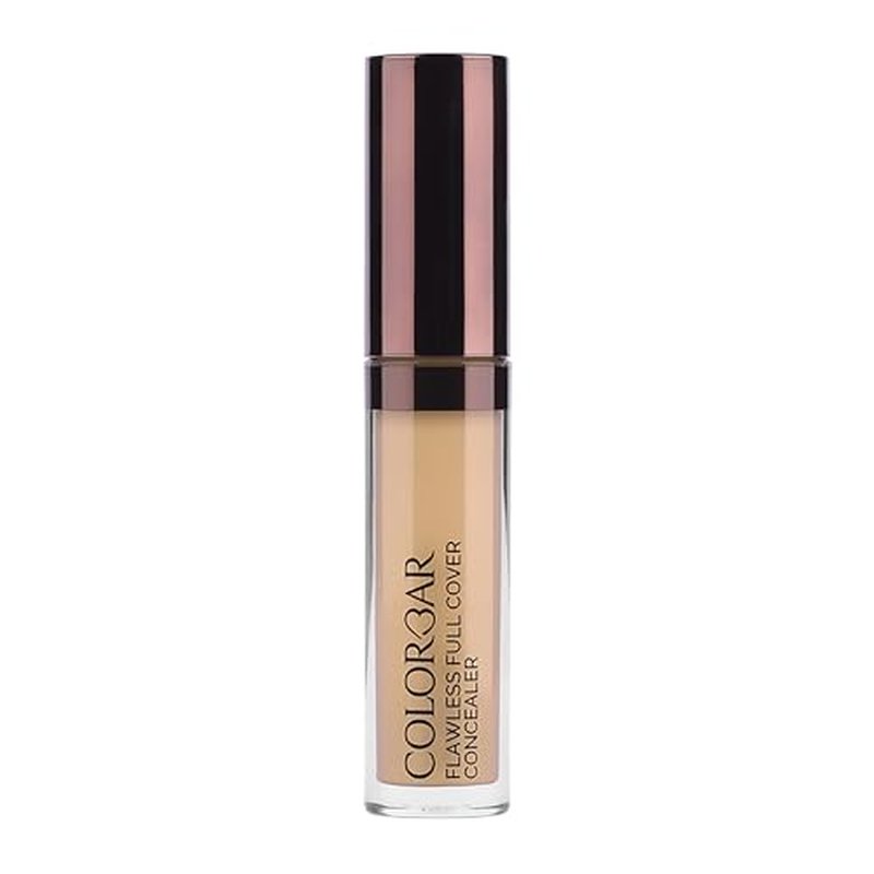 Colorbar Flawless Full Cover Concealer - Face Makeup Concealer with Liquid-to-Powder Formula - Hides Scars and Discoloration - 002 Chiffon - 0.2 oz