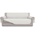 Easy-Going Reversible Couch Cover for 4 Seater Sofa - Ivory, XX-Large Sofa