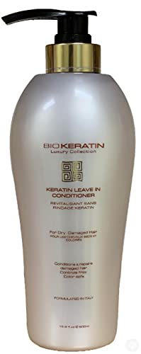 Bio PureOils Keratin Leave-In Conditioner 16.9 oz for Damaged Hair