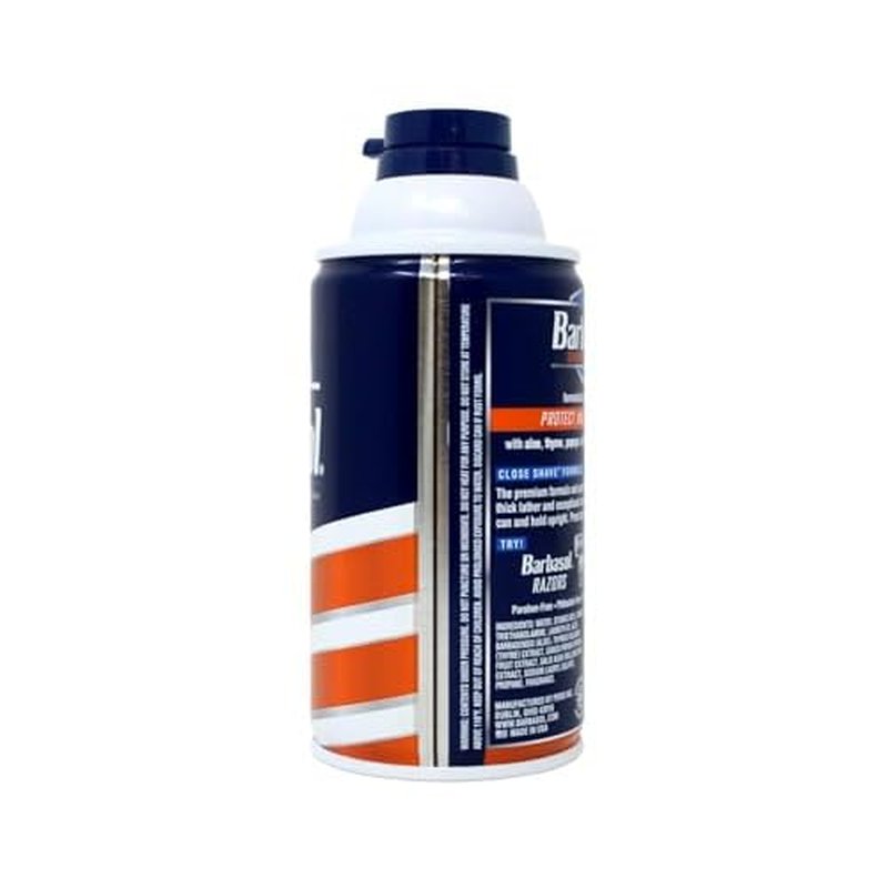 Barbasol Sensitive Skin Thick and Rich Shaving Cream, 10 Ounce Pack of 2