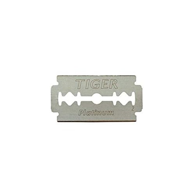 100 Tiger Platinum Double Edge Razor Blades