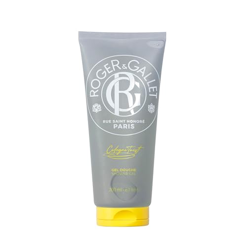 ROGER & GALLET | Cologne Twist Bath & Shower Gel | Fresh Citrus & Aromatic Herbal Scented Mens Shower Gel (6.6 oz)