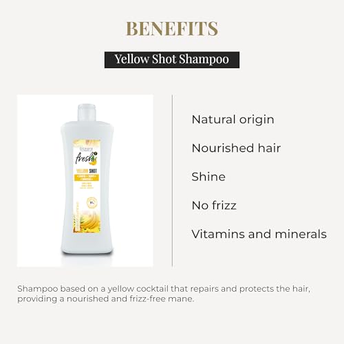 Repair Hair Shampoo with Natural Ingredients - Sulfate & Paraben-Free - 1000ml