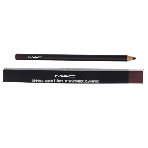 MAC Lip Pencil Vino - Deep Wine Shade, Long-Lasting Lip Liner, 1 Count
