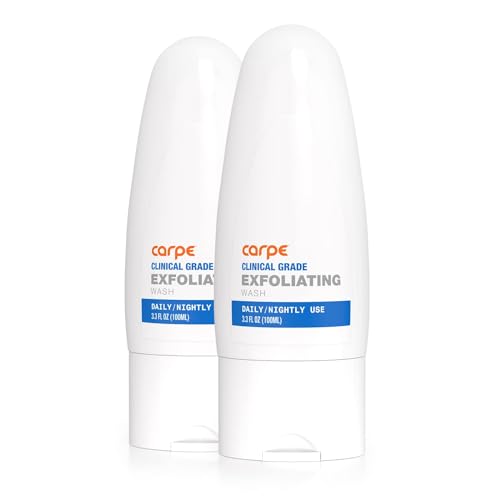 Carpe Underarm Exfoliating Scrub 3.3 Fl Oz Pack of 2 - Sensitive Skin Body Odor Remover