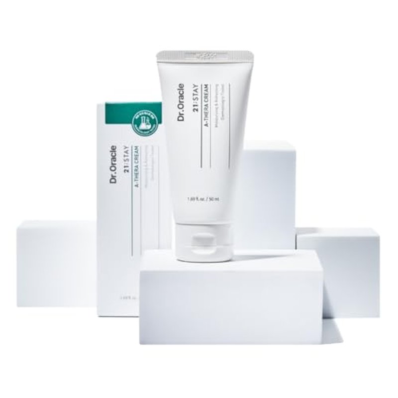 DR. ORACLE 21 Stay A-Thera Cream Gel ? Lightweight Gel Moisturizer for Oily, Sensitive Skin, Non-Comedogenic, Korean Skincare, Dermatologist Tested, 1.69 fl. oz