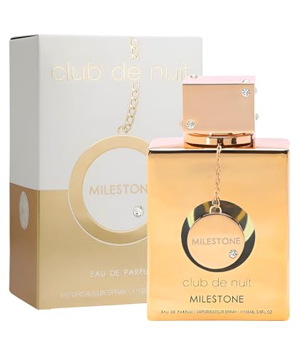 Armaf Club De Nuit Milestone Unisex Eau de Parfum Spray 3.6oz – Woody Floral Musk Fragrance