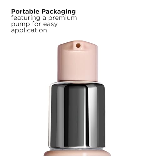 Revlon Liquid Foundation, Photo Ready Candid Face Makeup for Sensitive and Dry Skin, Longwear Sheer-Medium Coverage with Natural Glow Finish, 240 Natural Beige, 0.75 Oz