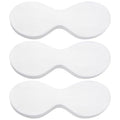 Joez Wonderful 300 Sheets Disposable Eye Mask Paper, Non Woven Eye Care Patches Paper Eye Covers, Cotton Spa Eye Pads for Facials, DIY Clear Eye Mask Paper Beauty Sheets for Makeup¡¦