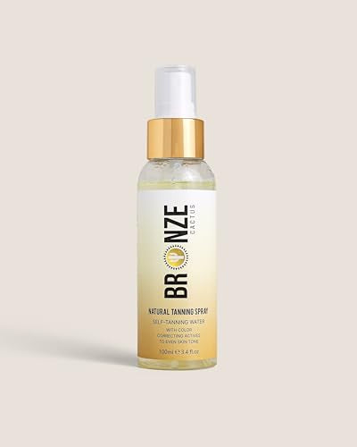 Hydrating Self-Tanning Water Spray with Coconut Scent – Natural Sun-Kissed Glow, Vegan & Gentle