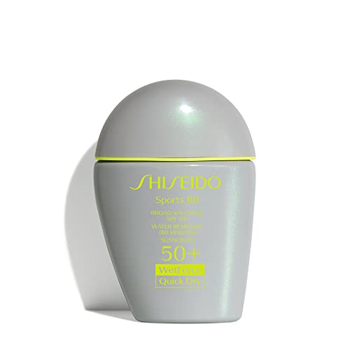 Shiseido Sports BB Cream SPF 50+ Medium - Water-Resistant Sunscreen 30mL