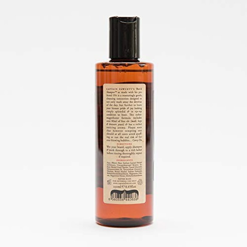 CAPTAIN FAWCETT Beer'd Shampoo Gentle Beard Wash | Premium Beard Wash | 250ml