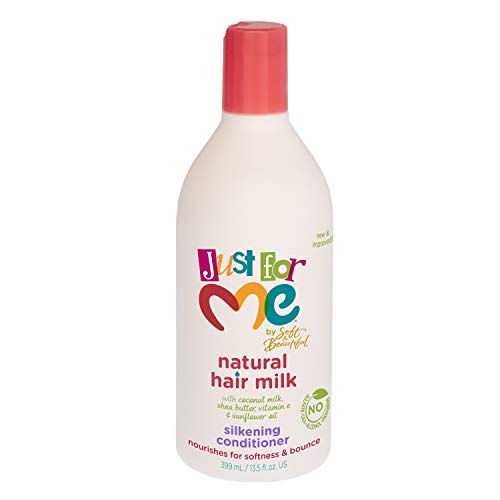 Natural Hair Milk Silkening Conditioner 13.5 Fl Oz Pack of 3 - Nourishing & Detangling