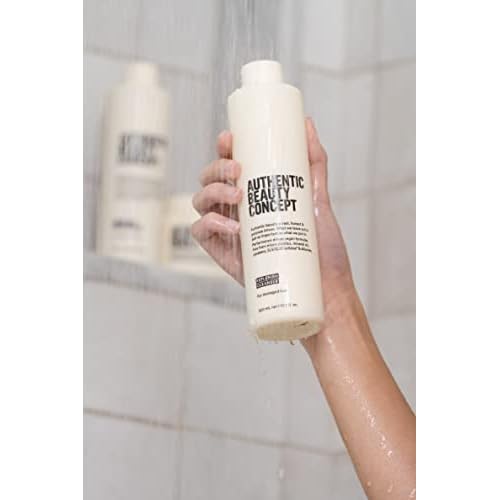 Authentic Beauty Concept Replenish Cleanser | Shampoo | Damaged Hair | Nourishes & Strengthens Hair | Vegan & Cruelty-free | Sulfate-free