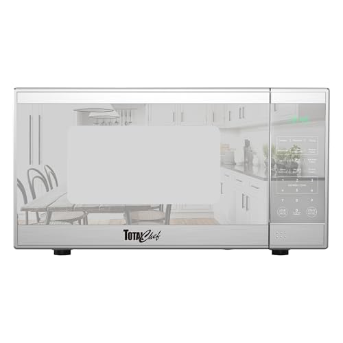 Compact 0.7 Cu Ft Microwave Oven 700W with Pre-Set Cooking Functions