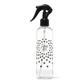 Salon Care Black & Clear Trigger Spray Bottle