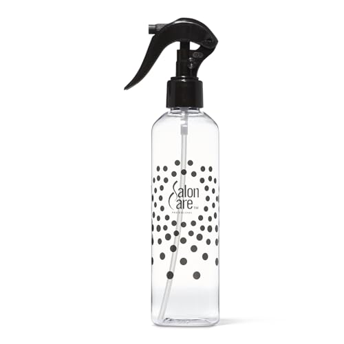 Salon Care Black & Clear Trigger Spray Bottle