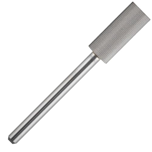 Nail Buffer Drill Bit - Small Barrel Diamond File for Nail Art Prep & Nail Bed Smoothing