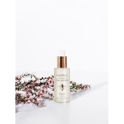 Wild Ferns New Zealand Bee Venom Serum with Manuka Honey 80+, 96% Natural, 47 milliliters