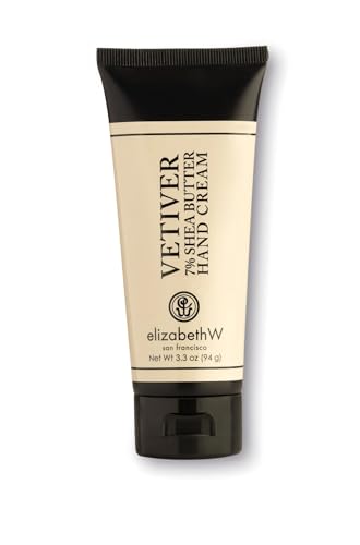 Shea Butter Hand Cream with Vetiver & Citrus - Hydrating 3.3 oz