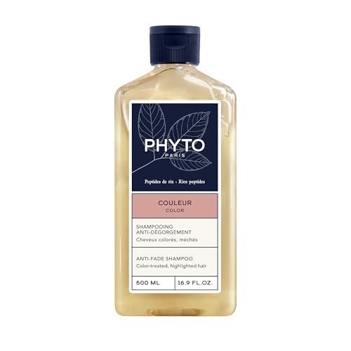PHYTO COLOR Anti-fade Shampoo, Sulfate Free Shampoo For Color Treated Hair, Protects Color Intensity