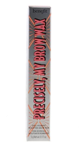 Benefit Precisely My Brow Wax Full-Pigment Sculpting Brow Wax 0.17 Ounce - Warm Golden Blonde, Pack of 1