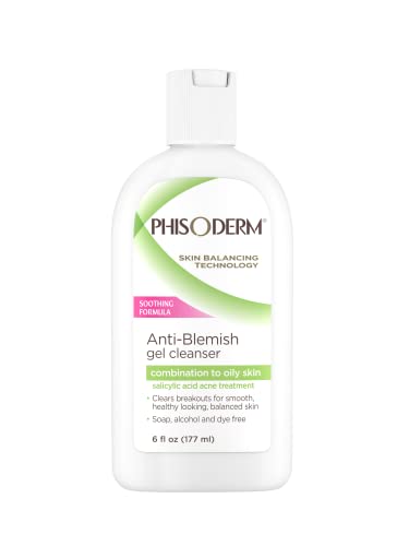 Anti-Blemish Gel Cleanser for Oily & Acne-Prone Skin - 4 Pack, 6 Fl Oz