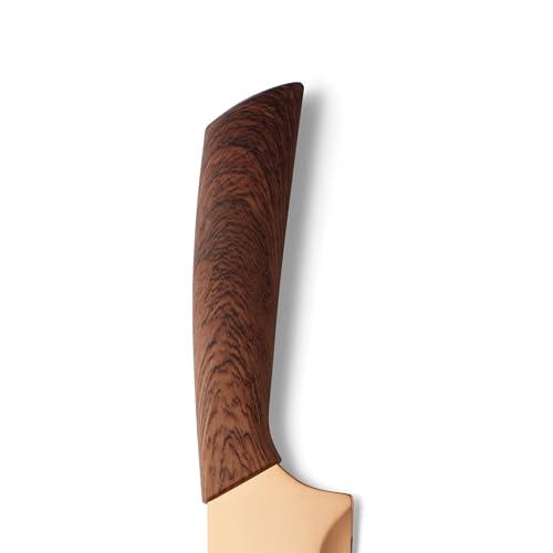 Hampton Forge Raintree Copper 13-Piece Knife Block Set with Wood Handles - Variation of THIS listing