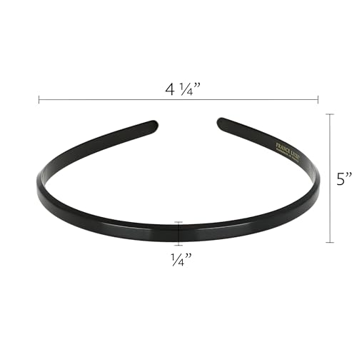Black Thin Headband with Teeth - Ultracomfort Hair Accessory for Women Variation of THIS listing