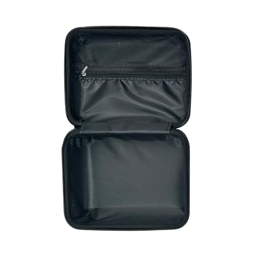 Travel Shaving Kit Case - Durable Silver Protective Organizer