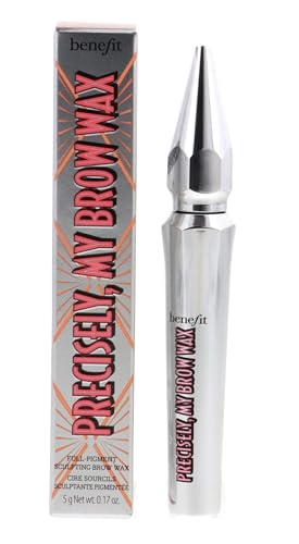 Benefit Precisely My Brow Wax Full-Pigment Sculpting Brow Wax 0.17 Ounce - Warm Golden Blonde, Pack of 1