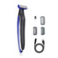 Rechargeable Men's Hair & Body Trimmer – Precision Grooming Kit with Edger & Shaver