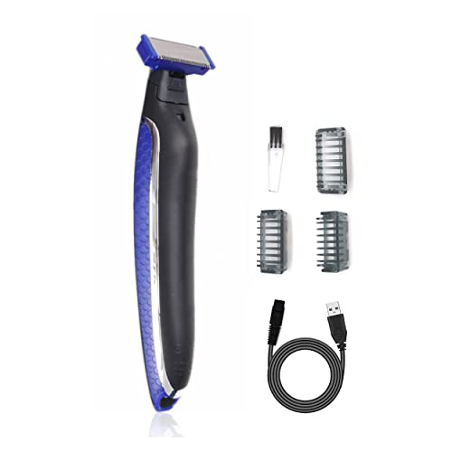 Rechargeable Men's Hair & Body Trimmer – Precision Grooming Kit with Edger & Shaver